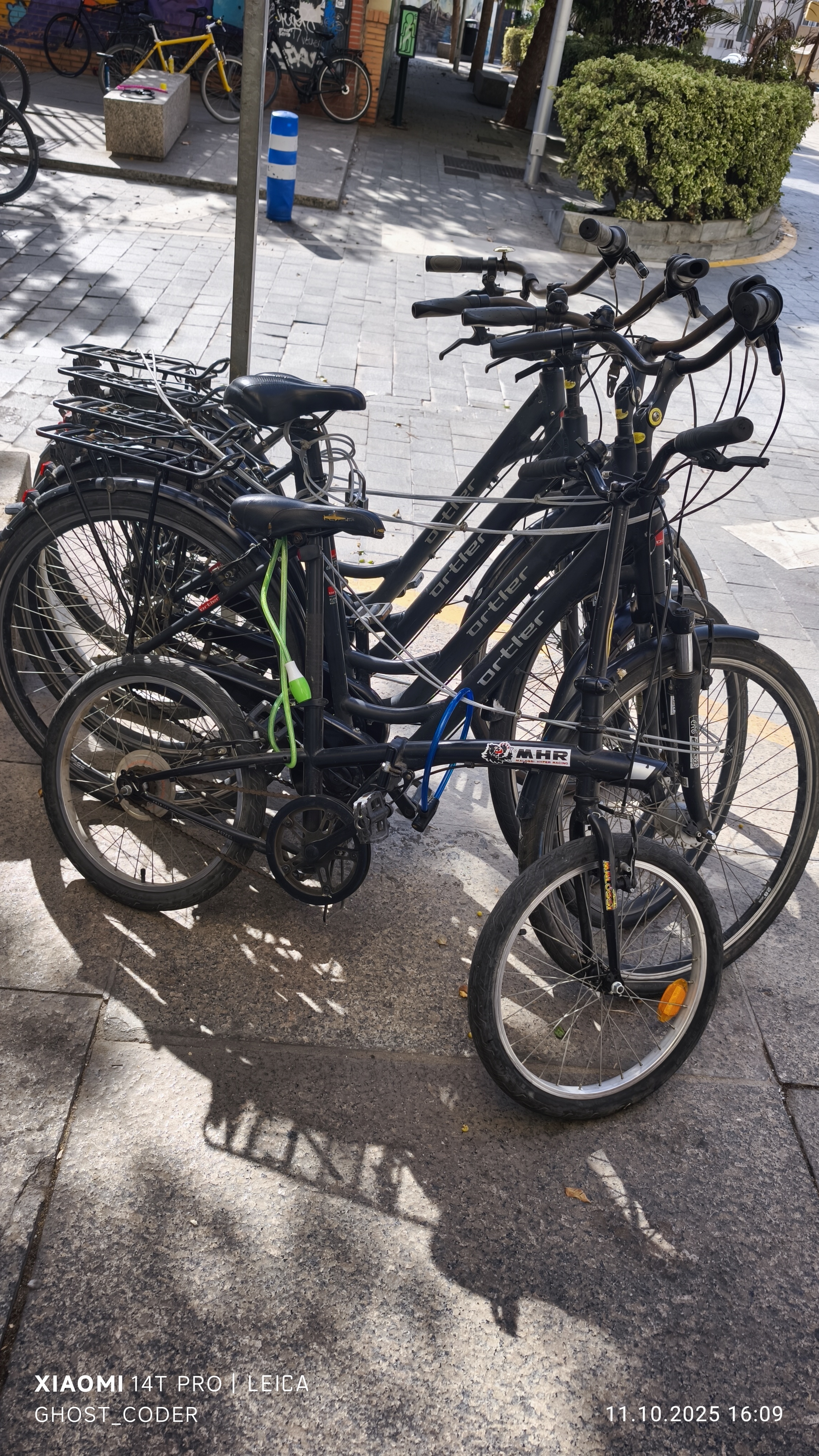 Fahrradverleih mit verschiedenen Modellen in Madrid