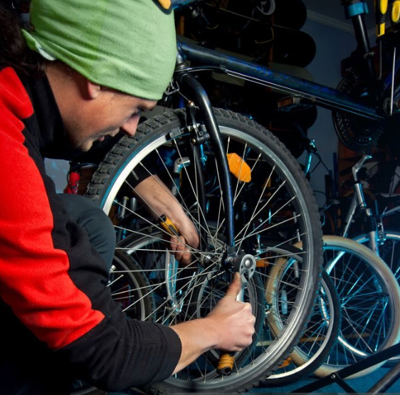 Taller de bicicletas móvil en Madrid - reparación profesional
